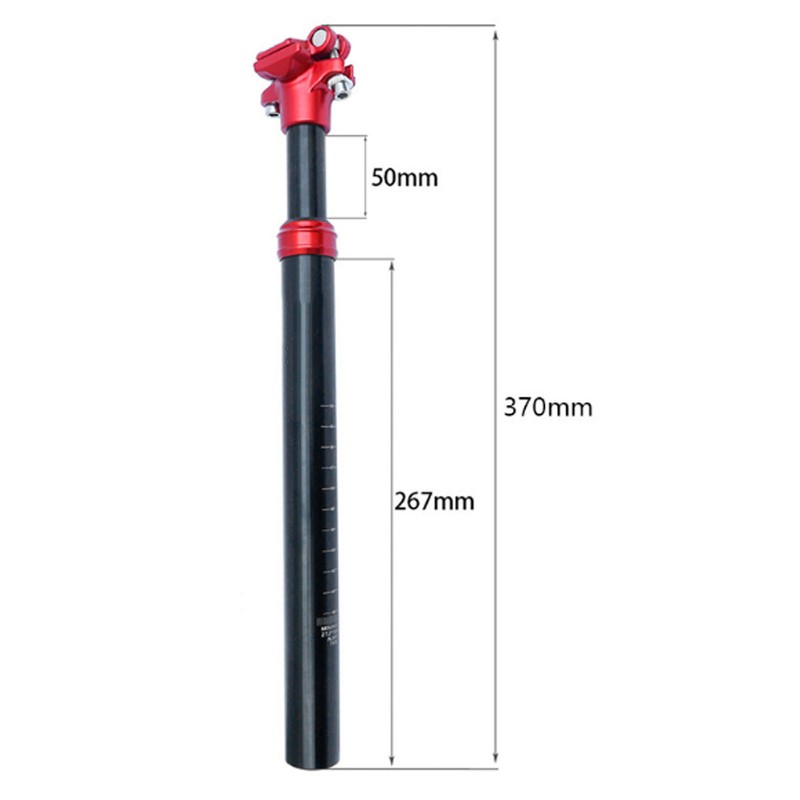 27.2mm Bike Suspension Seatpost Aluminum Alloy Mountain Bike Suspension Seatpost