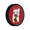 CafePress Maneki Neko Cat Unique Decorative 10" Wall Clock