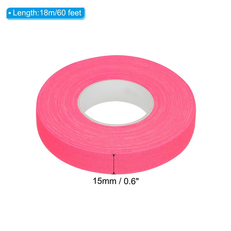 PATIKIL 0.6 Inch x 60 Feet Neon Gaffer Fabric Tape,