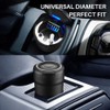 HEITIGN Car Ashtrays with Lid and LED Light, Portable Ashtray