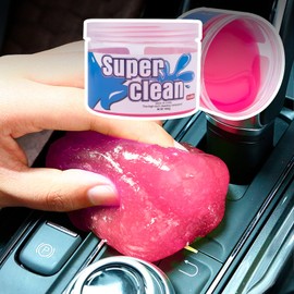 x xotic tech Car Cleaning Gel Detailing Putty Auto Detail Tools Car Interior Cleaner Slime Car Accessories Automotive Kits Keyboard Cleaner Pink/NT WT: 5.6 oz (160 gr)