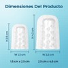 40 Pcs Protector para Dedos de Los Pies, Protector de