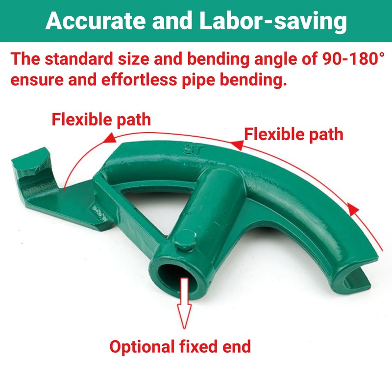 Manual Conduit Bender Tool 90 to 180 Degree Pipe Bender