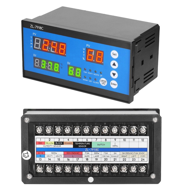 Intelligent Eggs Incubator Controller Multifunctional Automatic Incubator Eggs Hatcher Control