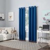 Sun Zero Halton Bright Vibes 100% Total Blackout Grommet Curtain