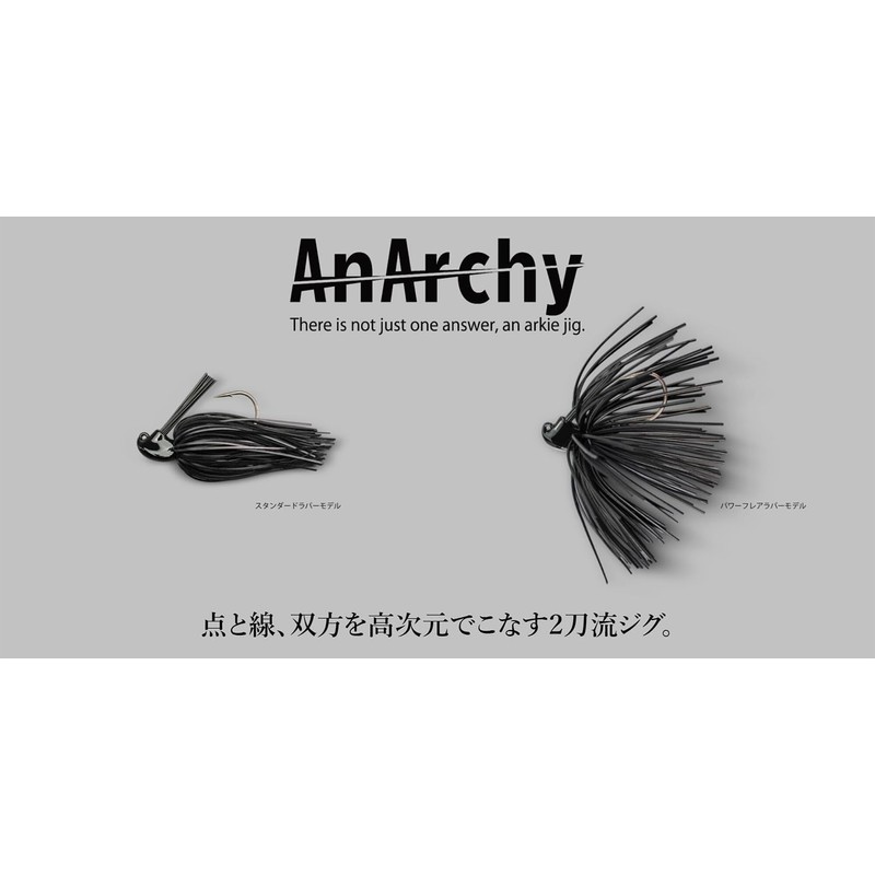 Jackal Anarchy Power Flare Rubber Model, 0.5 oz (14 g),