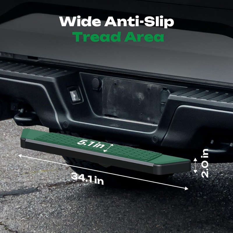 AUSUM MOTOR Trailer Hitch Step for 2 inch Receiver -