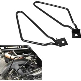 koundeneko Motorcycle Side Bag Support Left & Right Set Universal Saddlebag Stay Mounting Hardware Motorcycle Anti Roll Harley Stay Touring Scooter