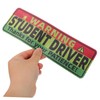 Mobestech Magnet Learner Driver Sign Reflective Driver Magnet Sticker for