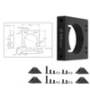 52/65/71mm Aluminum Oxide Shaft Spindle Motor Mount Kit for CNC