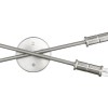 CFC Enterprises Carrington Small Satin Nickel Bulb Vanity or Sconce
