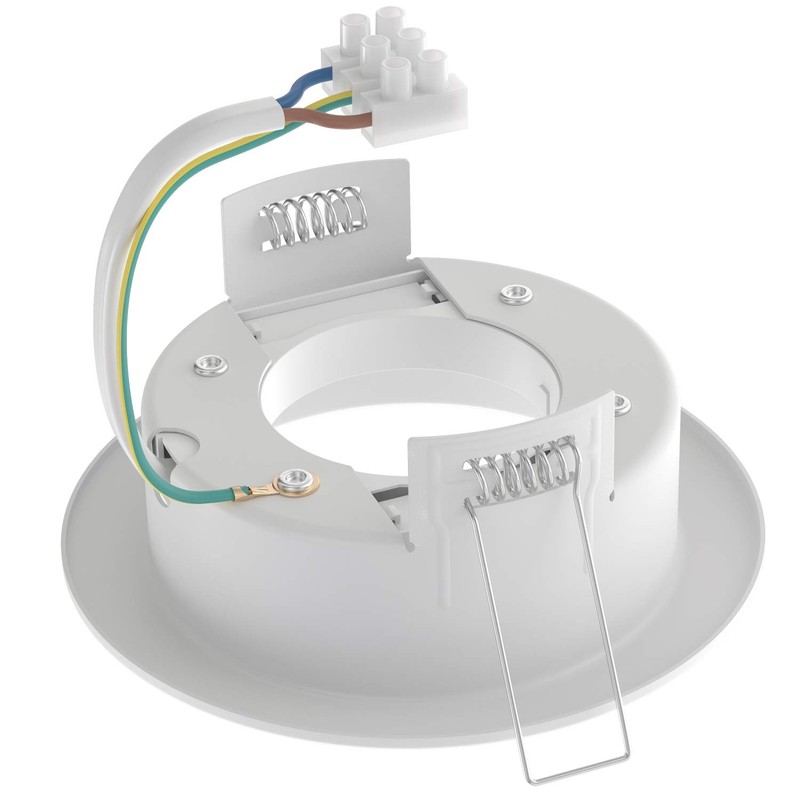 ledscom.de ZOBE II Recessed Ceiling Light Round 107 mm Diameter