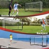 Ugnxery 12x6 FT Soccer Goal, Portable Backyard Net with Carry