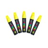 uni-ball Posca PC-17K Extra Broad Chisel Tip Marker - Yellow,