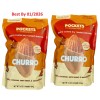 Pocket's Chocolate 2-PACK Pocket Chocolate Churro Coated Crunchy Roasted Almonds