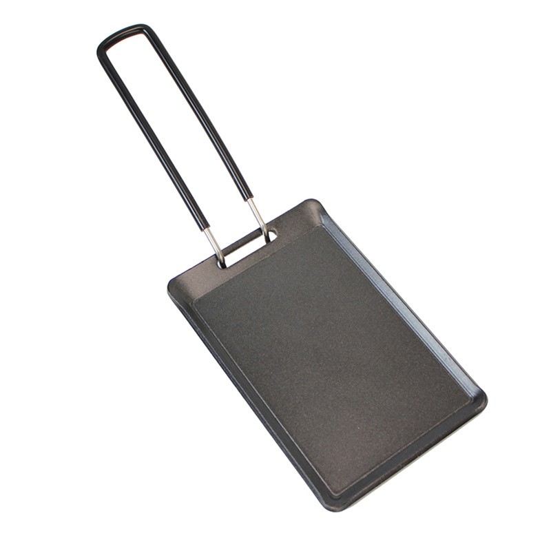 Mini Barbecue Tray Iron Portable Compact Easy to Clean BBQ