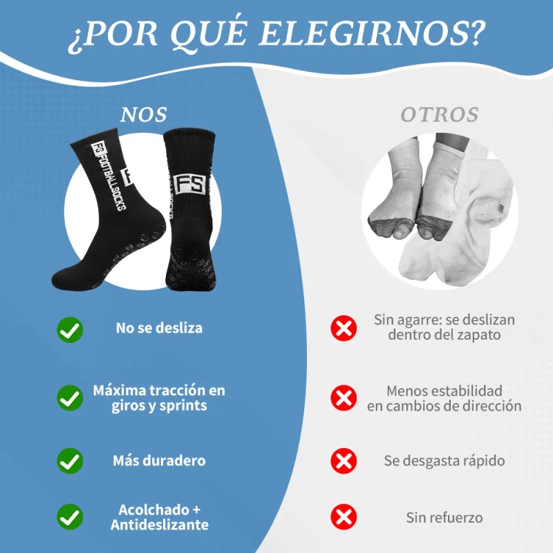 12 Pares Calcetines Futbol Medias Deportes Antideslizantes12