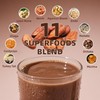 Mushroom Cacao Mix, Organic Raw Cacao with 10 Mushrooms Extract