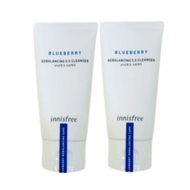 Innisfree Blueberry Rebalancing 5.5 Cleanser 100ml x 2 / 이니스프리 블루베리 리밸런싱 5.5 클렌저 100ml 2개