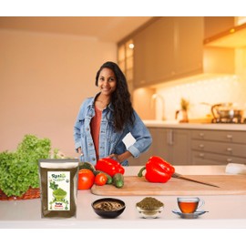 Rani Organic Tulsi Powder (Holi Basil Powder) 7oz (200g) ~ All Natural | No Color | Gluten Friendly | Vegan | Non-GMO | Kosher | No Salt or fillers | Indian Origin | USDA Organic Certified