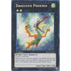 Yu-Gi-Oh! - Daigusto Phoenix (HA06-EN054) - Hidden Arsenal 6: Omega Xyz - 1st Edition - Secret Rare by Yu-Gi-Oh!