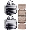2 PCS Hanging Travel Toiletry Bag with Hook, Large Capacity