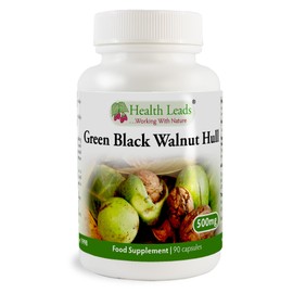 Green Black Walnut Hull 500mg x 90 Capsules