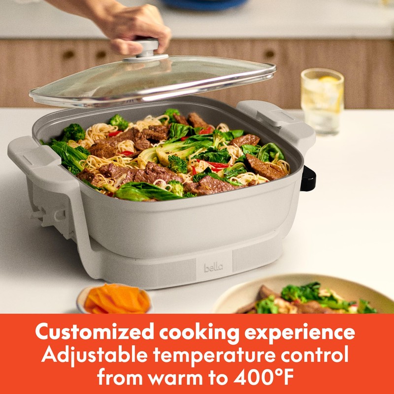 bella Make and Take Electric Skillet