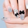 M] Dashing Diva 26 Ribbon Bloom Shaped Nail 3-Piece Set