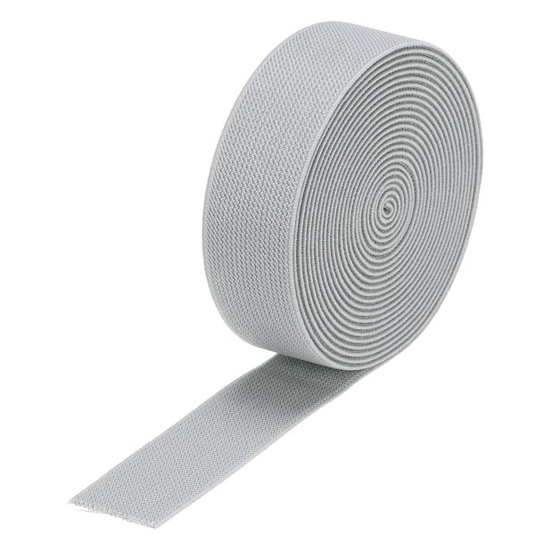 MECCANIXITY Twill Wide Elastic Band Double-Side 1.2 Inch Flat 4