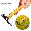 3 Colors Portable Aluminium Alloy Handle Outdoor Camping Hammer Tent