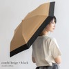 VITAFELICE vsgz-452z Women's Folding Parasol for Rain or Shine, Light