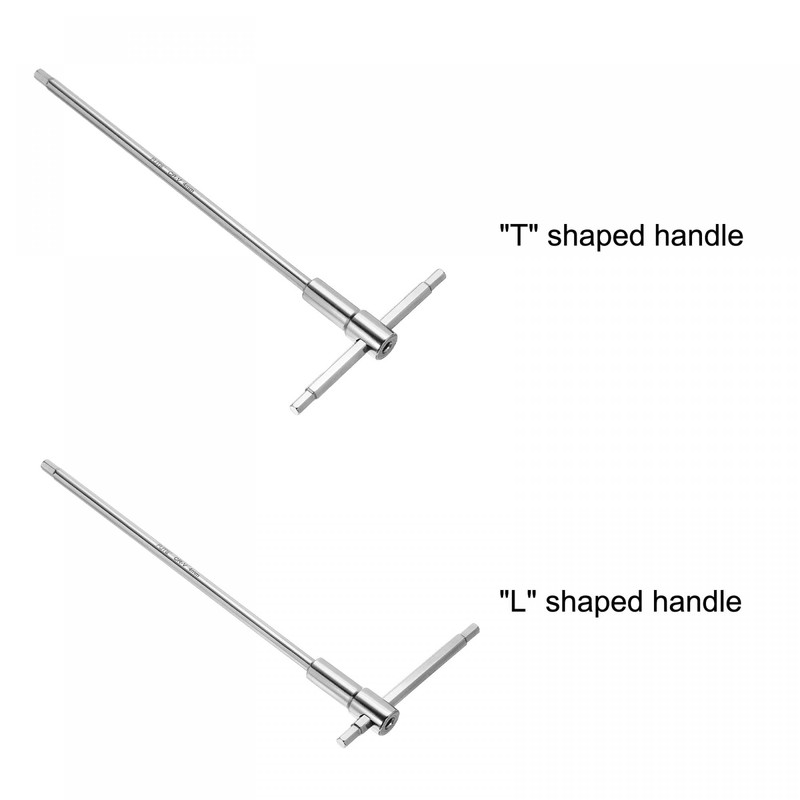 sourcing map 4mm Sliding T-Handle Hex Key Wrench for Fast