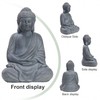 TOETOL Outdoor Buddha Large Statue Meditative Asian Zen Indoor 20”