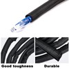 Cable conduit black, 3 m cable protection, cable conduit, flexible
