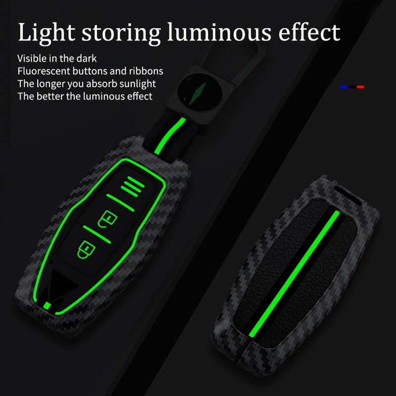 KUNIO Fit for Mitsubishi Fluorescent Key Fob Cover Case Protector