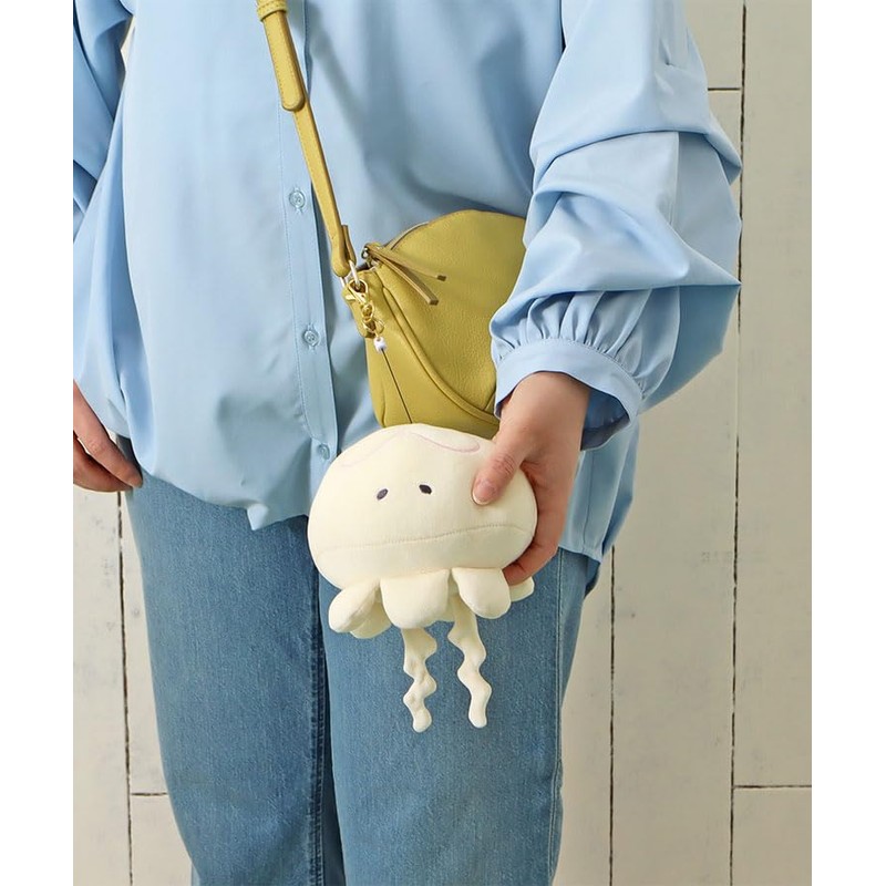 Bleu Bleuet Accent Sea Life Reel Pass Case, jellyfish