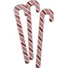 Primitives by Kathy Classic Carved Wooden, Candy Canes, 3 Piece