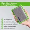NoStench Reusable Sponges for Dishes, Odor Resistant Dishwashing Sponge, Non-Scratch