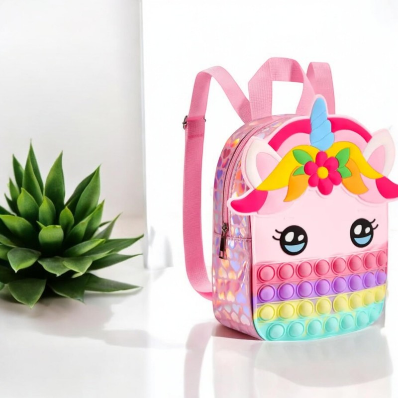 Generic Unicorn Backpack (Pink)