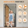 MAGZO Magnetic Screen Door, Fits 48'' x 80'' Door(Mesh Size