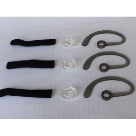 Wiki VALLEY CS540 Ear Tips|Replacement Cordless Headset Ear Fit Kit Earbuds Earloops EarHook Foam Spare Compatible with Plantronics CS540 WH500 W440 Savi W740-3X Small