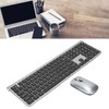 2.4G Wireless Keyboard and Mouse 108 Key Full Size Keyboard
