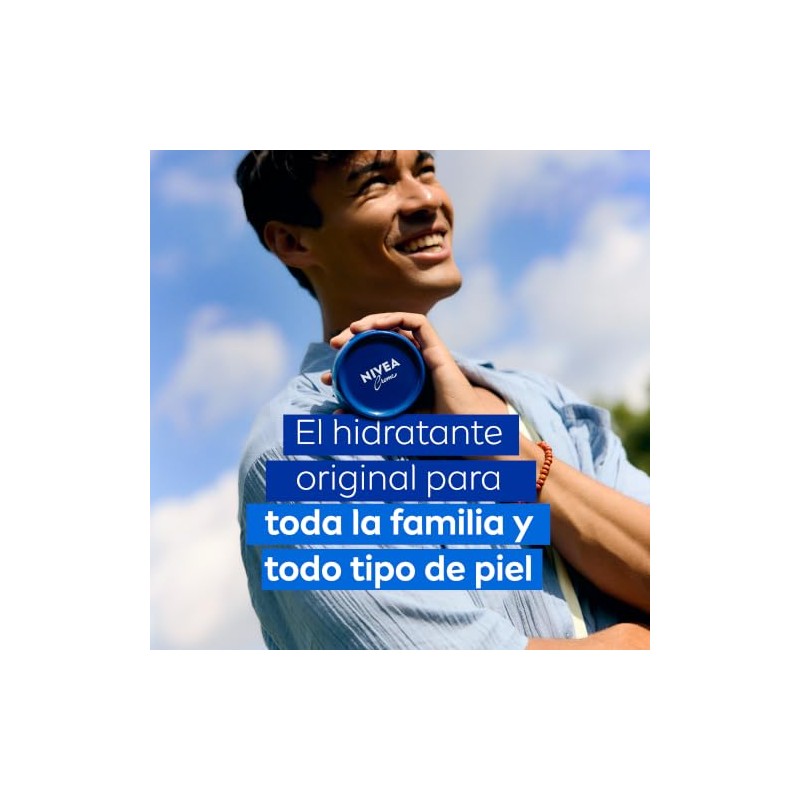 NIVEA Creme Tarro 500ml Crema Humectante Multipropósito