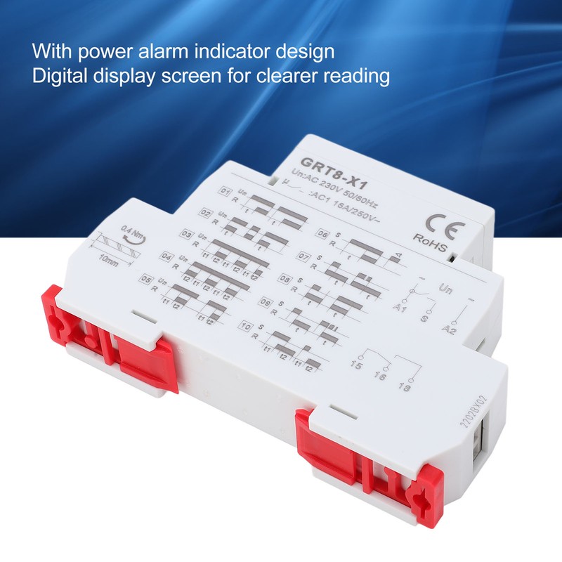 Digital Display Time Relay Digital Display Flame Retardant Delay Time