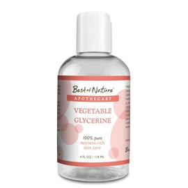 Best of Nature Vegetable Glycerine Natural Moisturizer (4 Ounce)