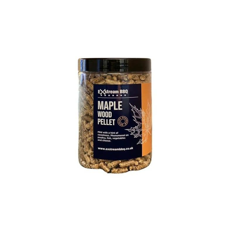 Exstream BBQ Smoking Pellets X1 Litre Jar, Premium Quality, 10