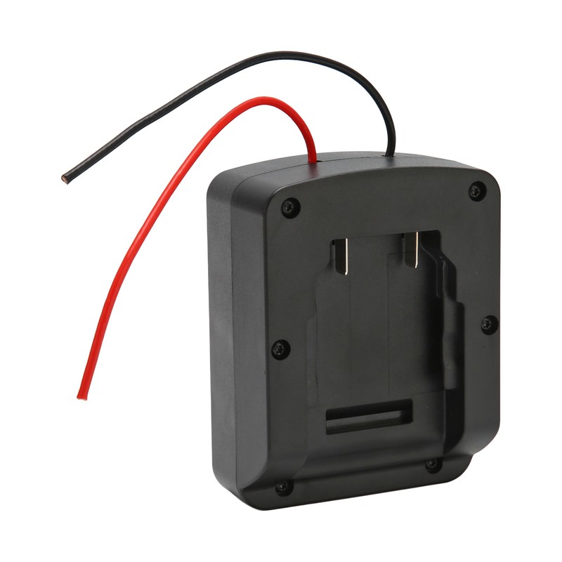 Secure Battery Adapter Independent Switch Dock Power Connector with Wires