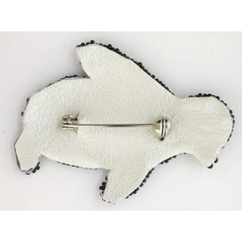 MIYUKI BFK-586 Beads Kit, Embroidery Beads, Brooch Kit, Skipping Penguin