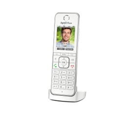 AVM Fritz!Fon C6 DECT Comfort Phone, High-Quality Colour Display, HD Telephony, Internet / Comfort Services, Control Fritz!Box Functions, White, International Version